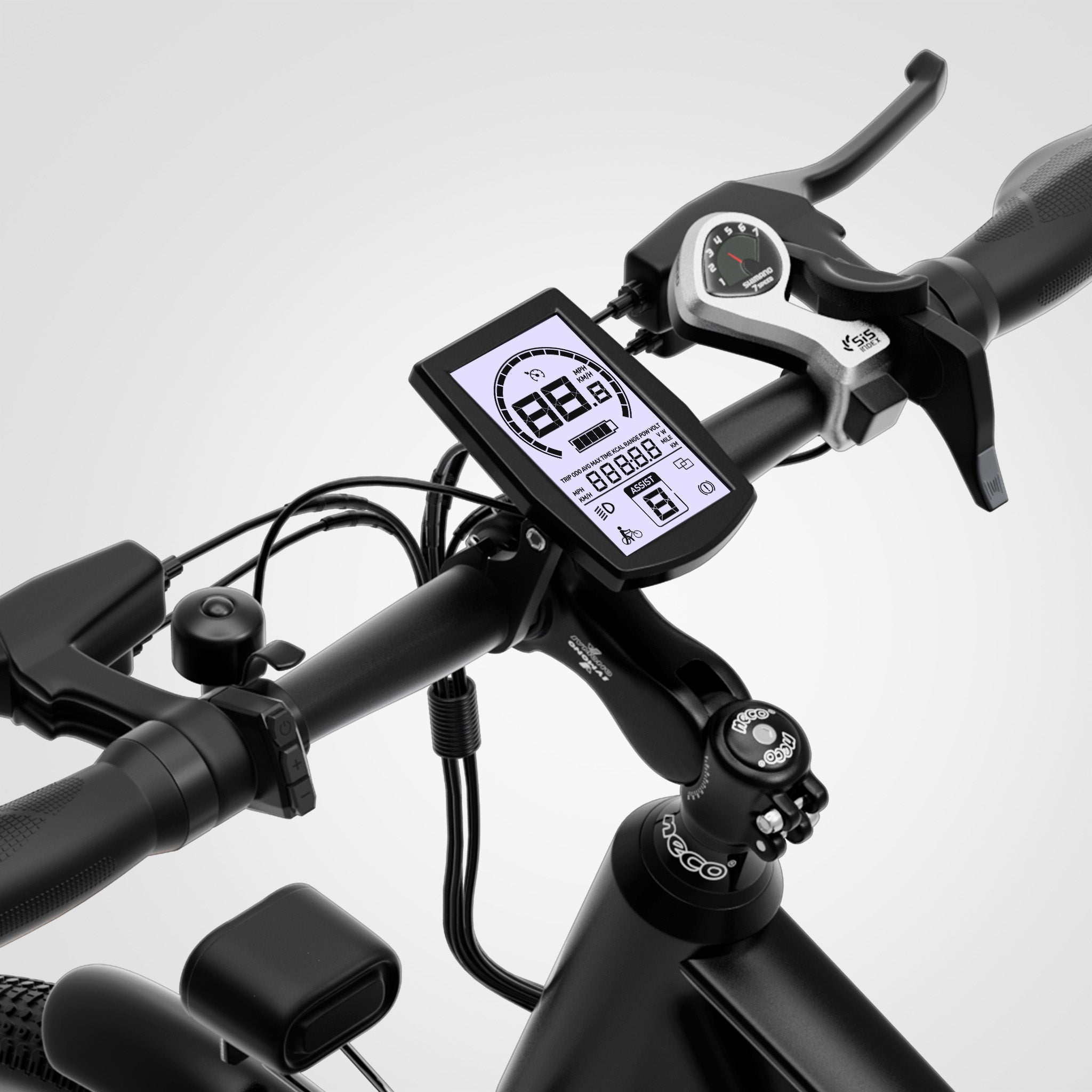 qekud ebike display